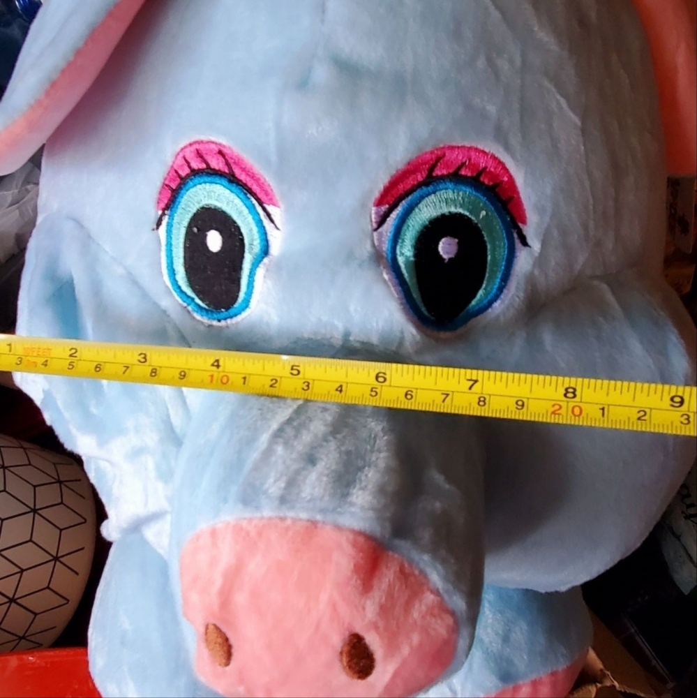 New adorable soft elephant 14 in tall wot